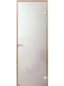 Дверь с деревянной коробкой 800/1900 (стекло: сатин)