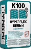 Цементный клей HYPERFLEX K100 Белый (25 кг.) изображение