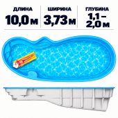 Композитный бассейн Орлеан