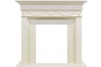 Dimplex Каминокомплект Corfu - Слоновая кость с очагом Danville Antique Brass FB2