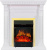 Royal Flame Каминокомплект Orlean - Белый с очагом Majestic FX Brass
