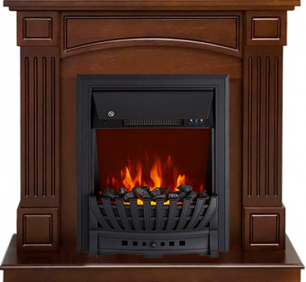 Royal Flame Каминокомплект Boston - Темный дуб (Высота 925см) с очагом Aspen Black