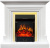 Royal Flame Каминокомплект Bradford - Белый с очагом Majestic FX Brass