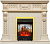 Royal Flame Каминокомплект Corsica - Слоновая кость с патиной (Ширина 1100) с очагом Majestic FX M Brass