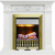 Dimplex Каминокомплект Verona - Белый дуб с очагом Danville Antique Brass FB2