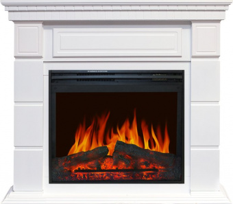 Royal Flame Каминокомплект Portland - Белый с очагом Jupiter FX New