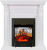 Royal Flame Каминокомплект Orlean - Белый с очагом Majestic FX M Black