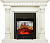Royal Flame Каминокомплект Dallas - Слоновая кость с патиной с очагом Majestic FX M Black