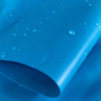 Чаша овальная для бассейна 450 х 250 х 165 см. 0.6/0.6 мм. Голубая фото