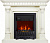 Royal Flame Каминокомплект Dallas - Слоновая кость с патиной с очагом Aspen Black