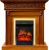 Royal Flame Каминокомплект Valletta - Орех с очагом Majestic FX Brass