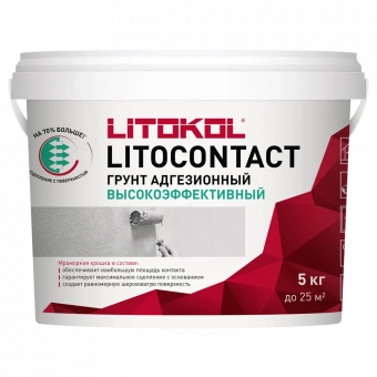 Адгезионная грунтовка LITOCONTACT (5 кг.)   фото 