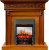 Royal Flame Каминокомплект Valletta - Орех с очагом Fobos FX M Black