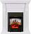 Royal Flame Каминокомплект Orlean - Белый с очагом Majestic FX M Black