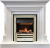 Dimplex Каминокомплект Bradford - Белый с очагом Cavendish