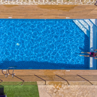 Пленка ПВХ CGT Alkor AQUADECOR PF4000 Jellistone Blue Pear 1,5 мм 25х1,65 м