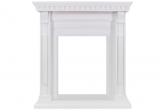 Royal Flame Каминокомплект Orlean - Белый с очагом Majestic FX Brass