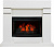 Royal Flame Каминокомплект Lindos - Белый (Высота 915 мм) с очагом Dioramic 26 LED FX