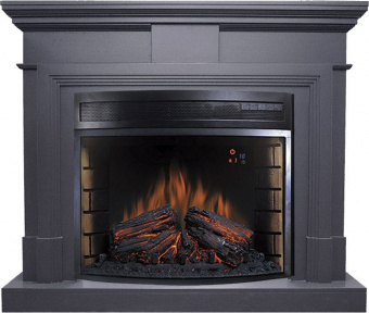 Royal Flame Каминокомплект Coventry Graphite Grey - Серый графит с очагом Dioramic 28 LED FX