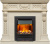 Dimplex Каминокомплект Corsica - Слоновая кость с патиной (Ширина 1100) с очагом Brookline Black