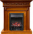 Royal Flame Каминокомплект Valletta - Орех с очагом Fobos FX Black