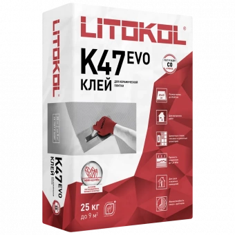 Клеевая смесь для плитки LITOKOL K47 (25 кг.)
