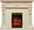 Royal Flame Каминокомплект Corsica - Слоновая кость с патиной (Ширина 1100) с очагом Majestic FX Brass