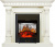 Royal Flame Каминокомплект Dallas - Слоновая кость с патиной с очагом Majestic FX M Black