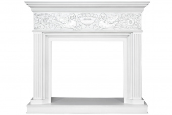 Royal Flame Каминокомплект Palace - Белый с серебром с очагом Vision 30 EF LED FX