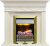 Dimplex Каминокомплект Corfu - Слоновая кость с очагом Danville Antique Brass FB2