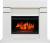 Royal Flame Каминокомплект Lindos - Алебастр (Высота 915 мм) с очагом Vision 26 EF LED FX