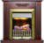 Dimplex Каминокомплект Lumsden - Махагон коричневый антик с очагом Danville Antique Brass FB2