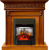 Royal Flame Каминокомплект Valletta - Орех с очагом Majestic FX M Black