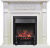 Royal Flame Каминокомплект Venice - Фактурный белый с очагом Fobos FX Black
